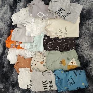 Bundle of 3-6 months onesies